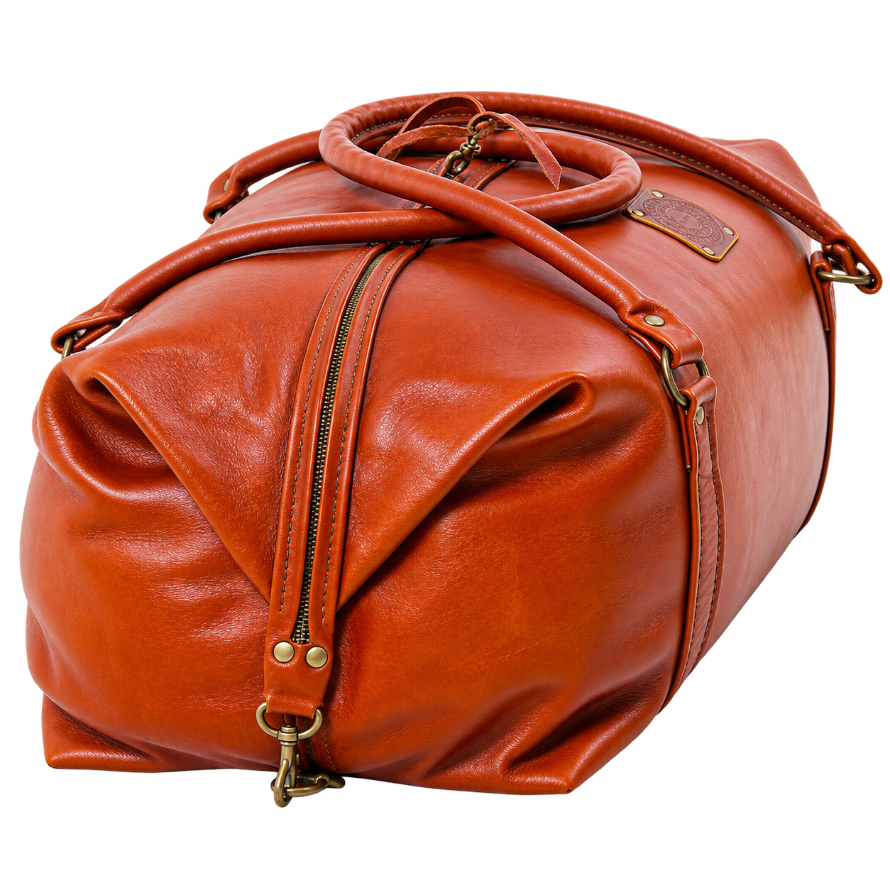 Duffle Leather Bag thumbnail 3